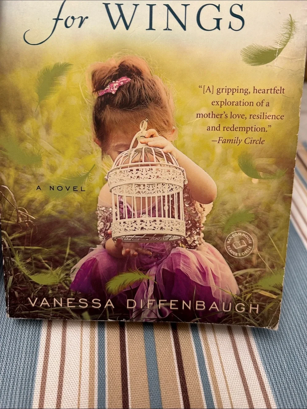 We Never Asked for Wings by Vanessa Diffenbaugh - Paperback, Blue/Green Cover